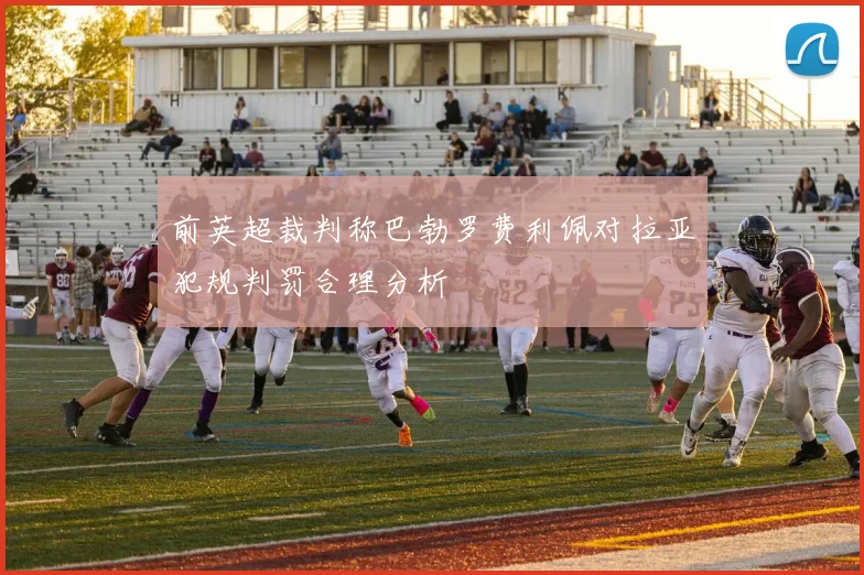 前英超裁判称巴勃罗费利佩对拉亚犯规判罚合理分析