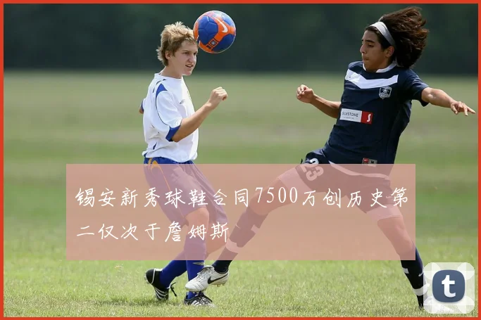 锡安新秀球鞋合同7500万创历史第二仅次于詹姆斯